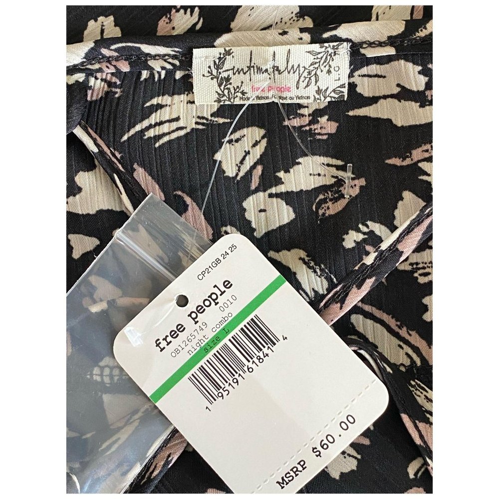 Free People Hang On Halter Slip Dress Night Combo - Picture 11 of 12